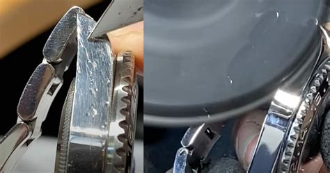 rolex scratch removal|how to remove scratches from rolex.